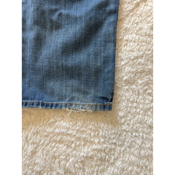 Vintage LUCKY BRAND 221 Original Straight Men’s Jean Denim 38x30 Made In LA Blue - Picture 15 of 16